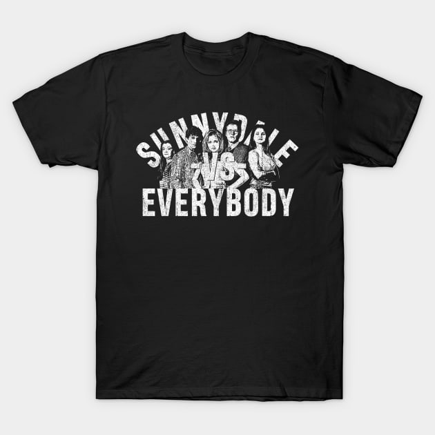 Sunnydale VS Everybody T-Shirt by huckblade